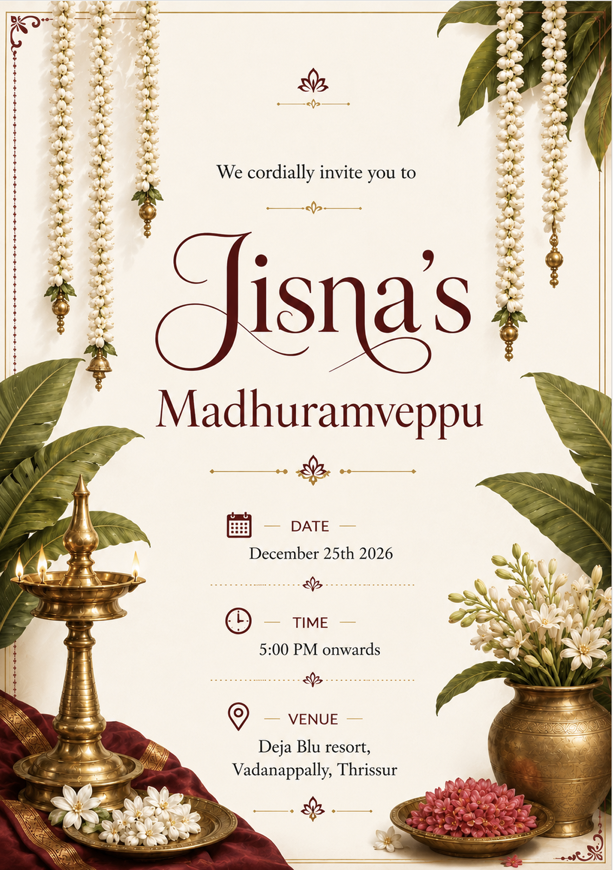 Madhuramveppu · Bride